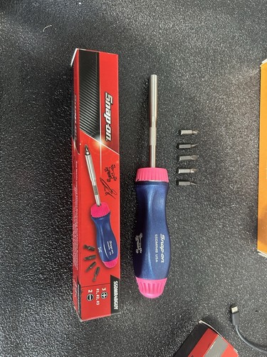 Snap ratchet screwdriver - snap, on