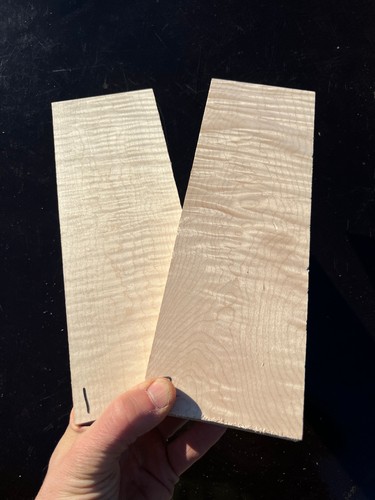 Curly flame maple - maple, saya