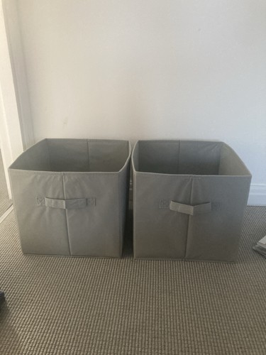 Fabric storage boxes fold - storage,