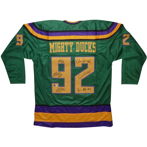 Mighty ducks cast autographed - cast,