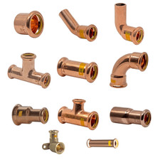 Copper Press Fittings Gas