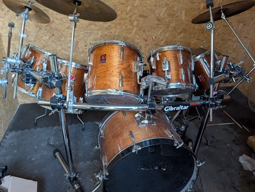 Huge vintage premier drum kit - premier,