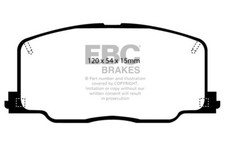 EBC Greenstuff Front Brake Pads for Toyota Celica 2.0 GT (ST162) (88 > 90)
