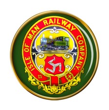 Isle of Man Railway Crest Pin