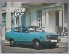 1976 Datsun 120Y Sunny Brochure