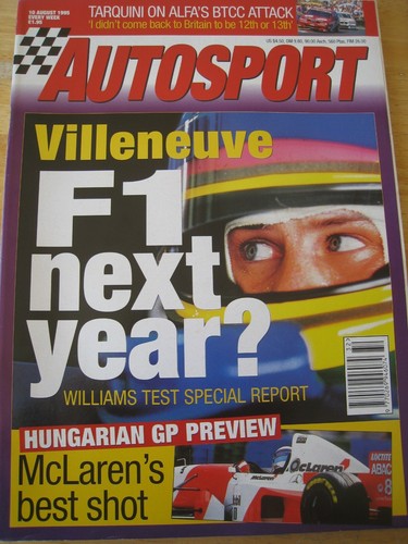 Autosport aug 1995 - autosport,