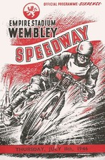VINTAGE 1946 WEMBLEY SPEEDWAY