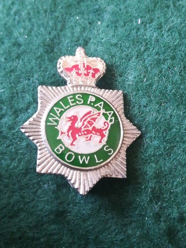 Old wales police bowls - p.a.a.,