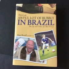 Autograph Alan Brazil  Ipswich Town / Tottenham Hotspur  Signed Book