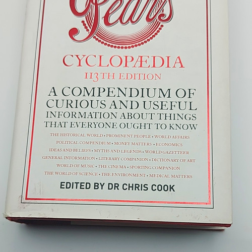 Pears cyclopaedia 113th - pears,