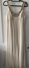 Amanda Wakeley Dress 16 Beige