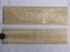Antique - Scale Sector - Protractor - Rule - W. H Harling London + 1