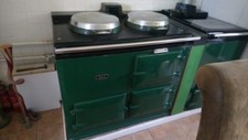 Oil fired Aga, 2 oven, British