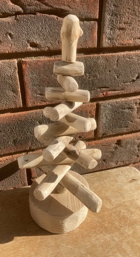 Driftwood handmade tree 28cm - driftwood,