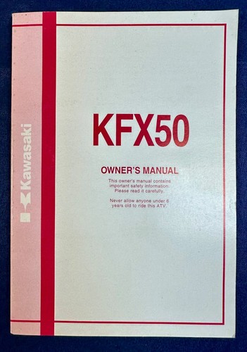 Kawasaki 99987 1234 kfx50 - kfx50, all