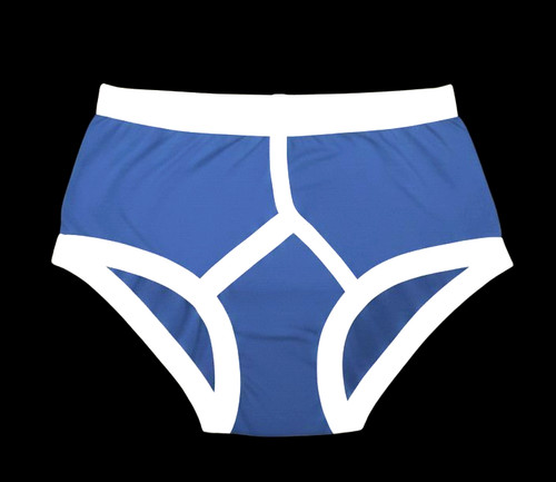 Men blue front - men’s, y