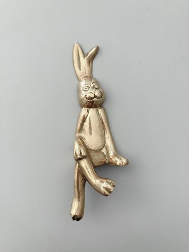 Gorgeous vintage brass rabbit - vintage,