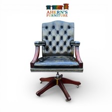 Antique Green Leather