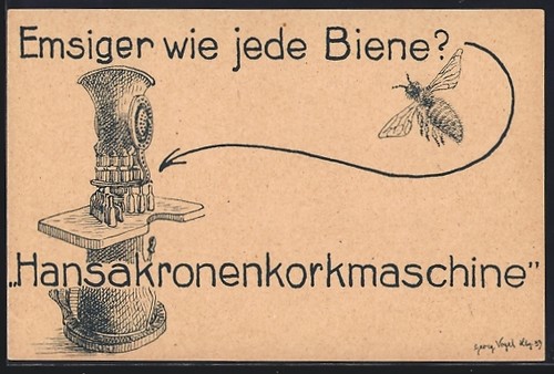 Postcard the hansa crown - postcard,