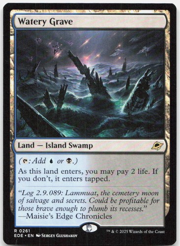 Watery grave 261 rare - grave,