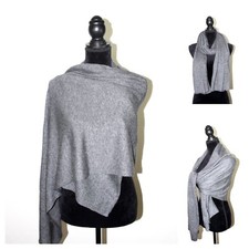 100% Hand Knit Wrap Cashmere