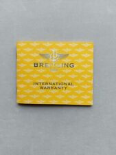 Original Breitling International Warranty A13353 Breitling Blackbird