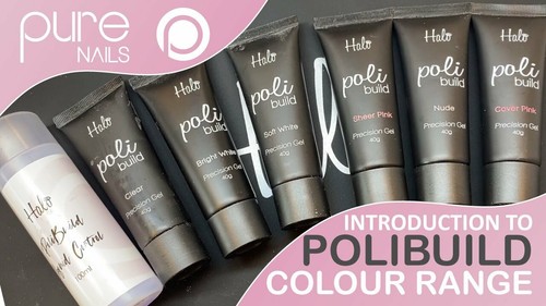 Pure nails halo polibuild - polibuild, nail