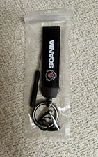 Scania Suede Keyring 