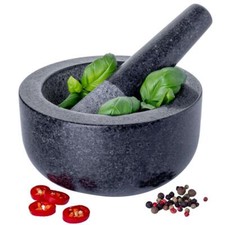 Granite pestle mortar bowl - granite, &