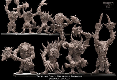 Avatars war chaos trolls - avatars, of