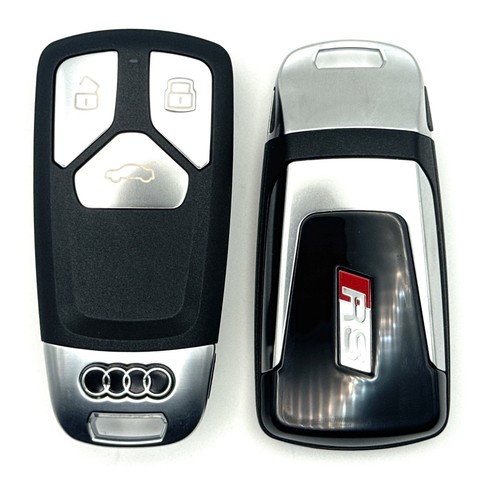 Audi key fob shell button - audi,