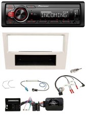 Pioneer Bluetooth USB DAB Steering Wheel Car Stereo For Vauxhall Corsa D 2006-2008 Pearl White