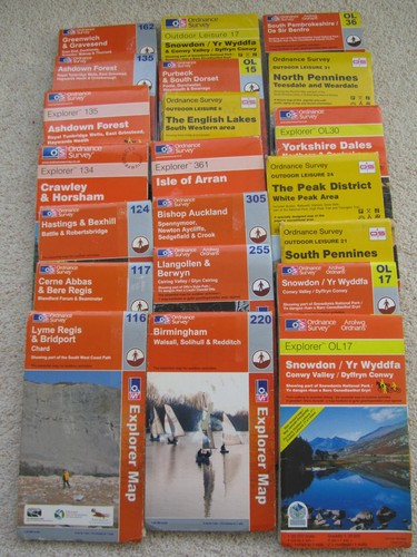 Ordnance survey explorer - os,