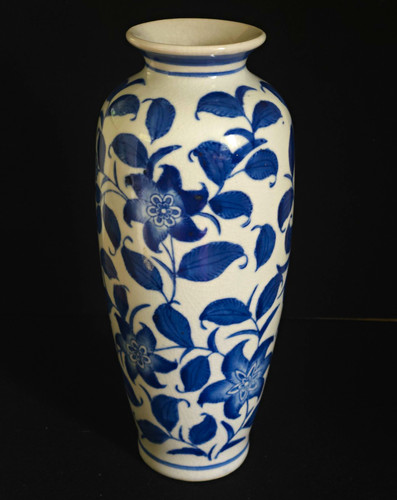 Vintage chinese blue and white - blue,