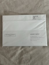 The White Company Luxury Savoy Classic Pillowcase Pair. 400TC