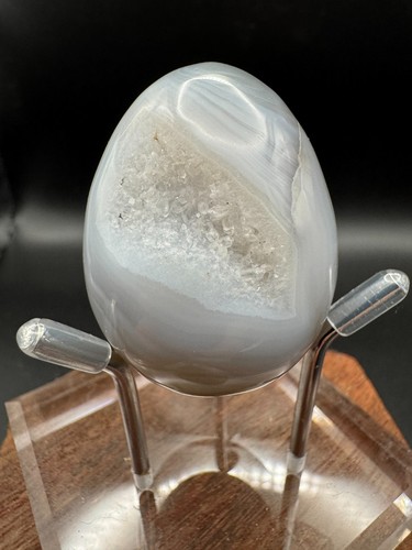 Crystal egg agate druzy - crystal,