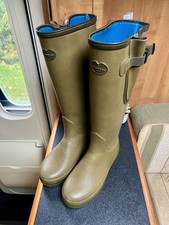 Le Chameau Womens Vierzonord Neoprene Lined Wellies UK 5 EU 38