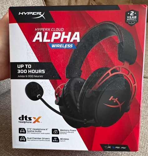 Hyperx cloud alpha wireless - hyperx,