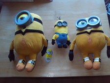 Minions The Rise of Gru 2 Soft Toys Plush Illumination POSHPAWS 12" one with tag