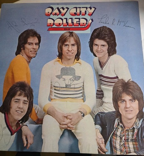 Bay city rollers rollin signed - bay,