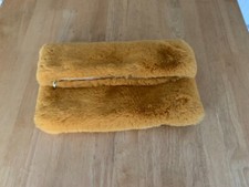 Whistles Yellow Fluffy Clutch