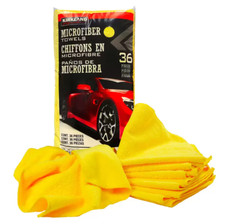 36 Kirkland Ultra Plush MicroFibre Large Clothes Towels Car Polish Household