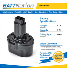 7.2V 2Ah NiCd Battery for