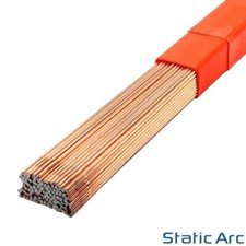 MILD STEEL A18 TIG WELDING FILLER RODS WIRE ER70S-6 1m Length - 1.6/2.4/3.2mm