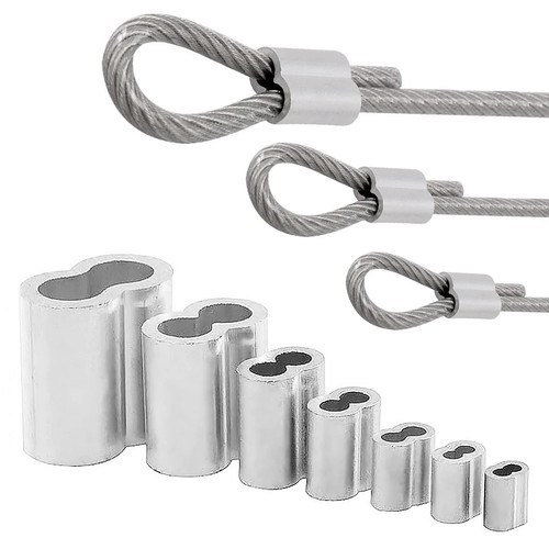 Double hole aluminum cable - hole,
