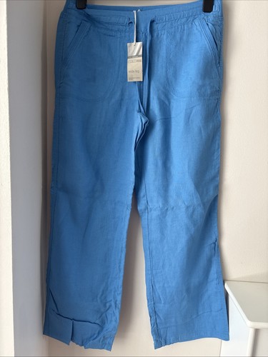 Women linen trousers - women's,