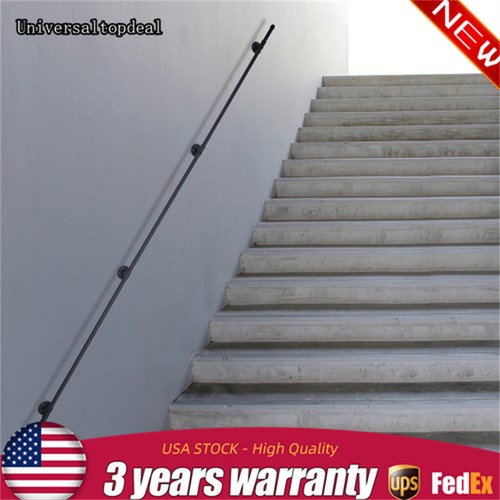 12ft indoor staircase - indoor, handrail