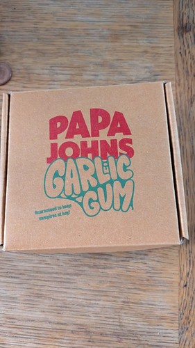 Papa john garlic gum - papa,