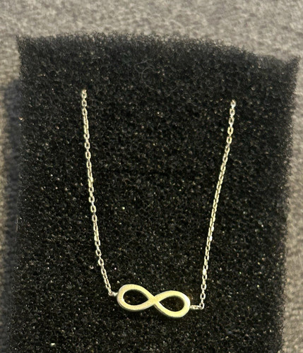 10ct gold infinity - gold,
