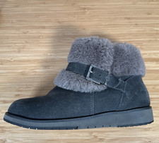 Emu Oxley Suede Boots Grey